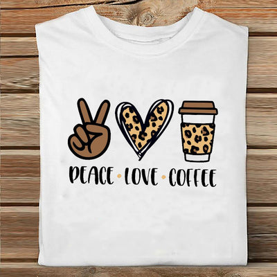 Ladies Summer Fashion Casual Cute Cartoon Print Short Sleeve
