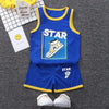 3-10Y Casual Baby Kids Sport Suit Boy T-Shirt+Shorts 100% Cotton Baby Clothes Child Boy Wear Outfits