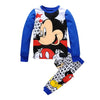 2024 New Boys Long Sleeve Pyjamas Kids Mickey Pajamas Baby Cotton Pijama Children Sleepwear Girls Clothing Sets Baby Wears