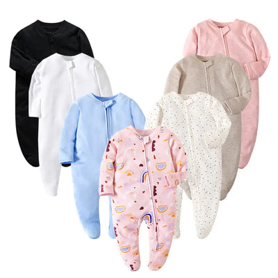 Four Seasons Newborn Baby Rompers Jumpsuit suit Baby Clothes for Girls Long Sleeve  Jumpsuit overalls Baby Clothing  Baby Romper