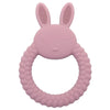 1Pcs Baby Teether Silicone Toy BPA Free Cartoon Rabbit Nursing Teething Gifts Baby Health Molar Chewing Newborn Accessories Toy