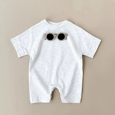 Baby Boy Basic Romper Summer Newborn Infant Baby Clothes Wear Infant Short Sleeve Jumpsuit Ribbed Clothes Outfits Playsuit