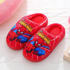 Spider Man Pattern Children Cotton Slippers Autumn Winter New Kids Indoor Shoes Cartoon Fashion Warm Baby Boys Cottonslipper