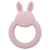 1Pcs Baby Teether Silicone Toy BPA Free Cartoon Rabbit Nursing Teething Gifts Baby Health Molar Chewing Newborn Accessories Toy