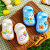 Summer Kids Sandals Hole Children's Shoes Slippers Soft Anti-Skid Cartoon DIY Design Hole Baby Shoes Sandy Beach For Boys Girls