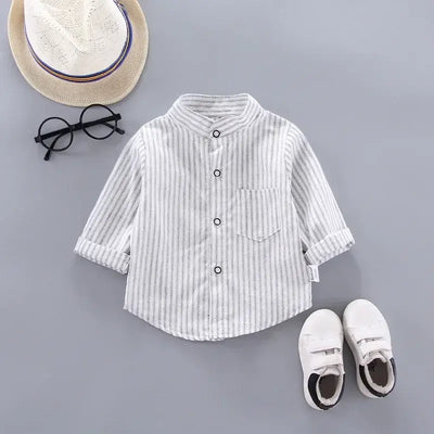 DIIMUU Spring Autumn Kids Baby Boys Cotton Clothes Shirt Toddler Girls Tee Clothing Children Wears Infant Blouse 1 2 3 4 5 Years