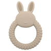 1Pcs Baby Teether Silicone Toy BPA Free Cartoon Rabbit Nursing Teething Gifts Baby Health Molar Chewing Newborn Accessories Toy