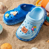 Summer Kids Sandals Hole Children's Shoes Slippers Soft Anti-Skid Cartoon DIY Design Hole Baby Shoes Sandy Beach For Boys Girls