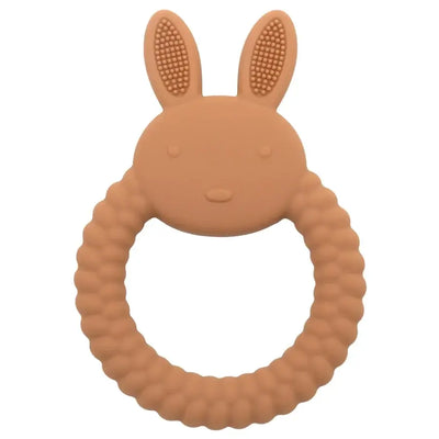 1Pcs Baby Teether Silicone Toy BPA Free Cartoon Rabbit Nursing Teething Gifts Baby Health Molar Chewing Newborn Accessories Toy