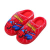 Spider Man Pattern Children Cotton Slippers Autumn Winter New Kids Indoor Shoes Cartoon Fashion Warm Baby Boys Cottonslipper