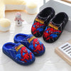 Spider Man Pattern Children Cotton Slippers Autumn Winter New Kids Indoor Shoes Cartoon Fashion Warm Baby Boys Cottonslipper