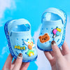 Summer Kids Sandals Hole Children's Shoes Slippers Soft Anti-Skid Cartoon DIY Design Hole Baby Shoes Sandy Beach For Boys Girls