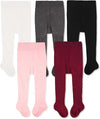 Baby Girls Tights Cable Knit Leggings Stockings Cotton 1/3/4/5 Pack Pantyhose Infants Toddlers 0-4T