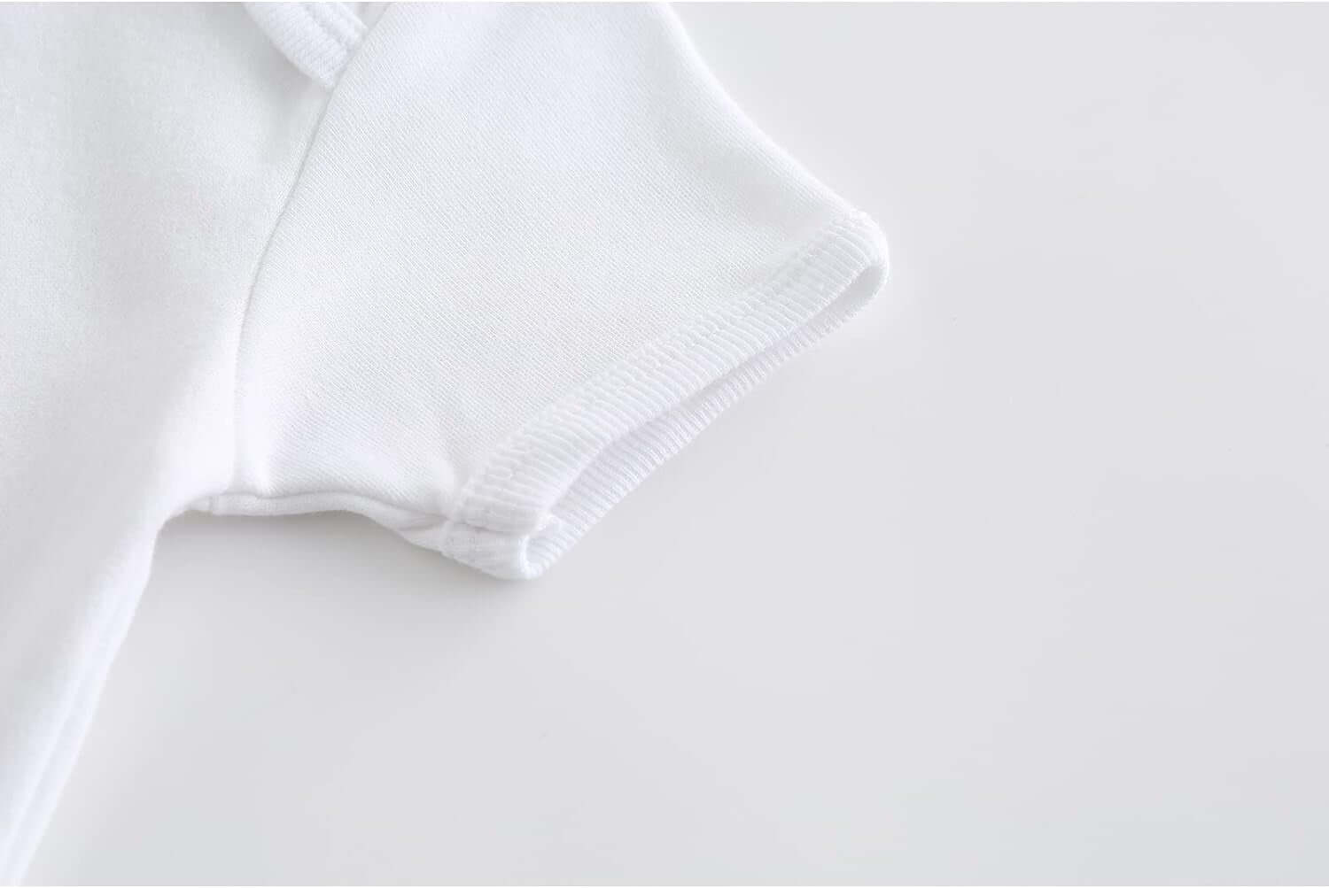 Baby Bodysuit Short Sleeve One-Piece Newborn Baby Clothes for Baby Boy and Girls